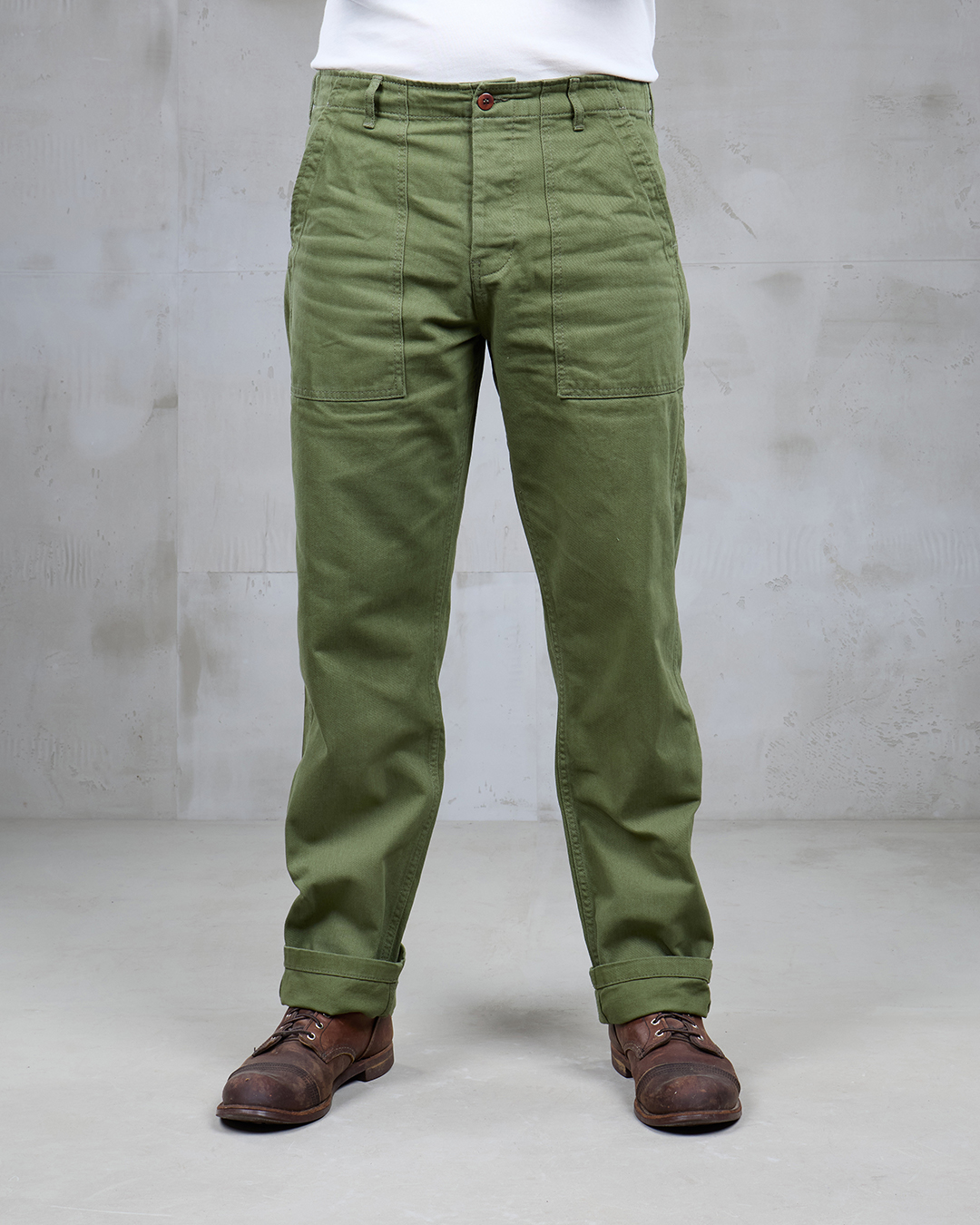 1962 OG-107 Pant Olive – Classic US Army Utility Pants-W38-L34